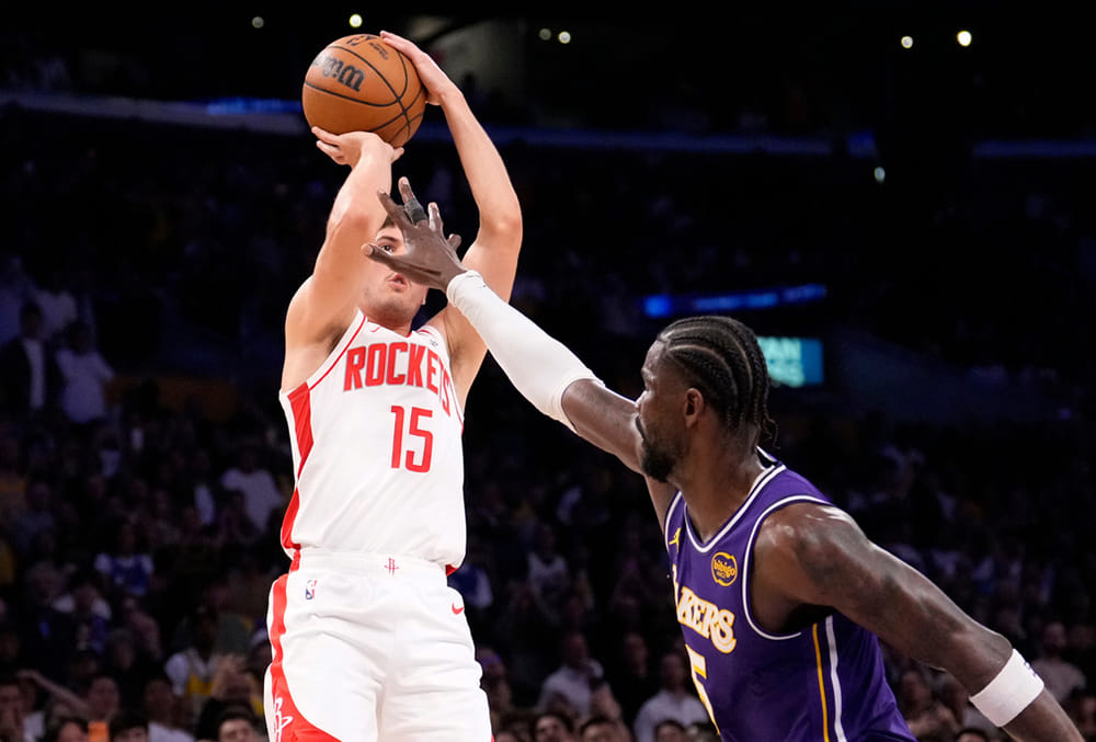 Los Angeles Lakers vs Houston Rockets, NBA 2026 Playoffs-Reed Sheppard