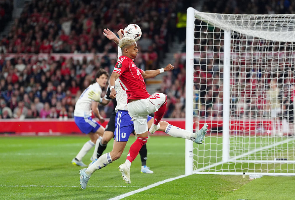 Nottingham Forest vs Aston Villa Europa League Semi-Final-Lucas Digne