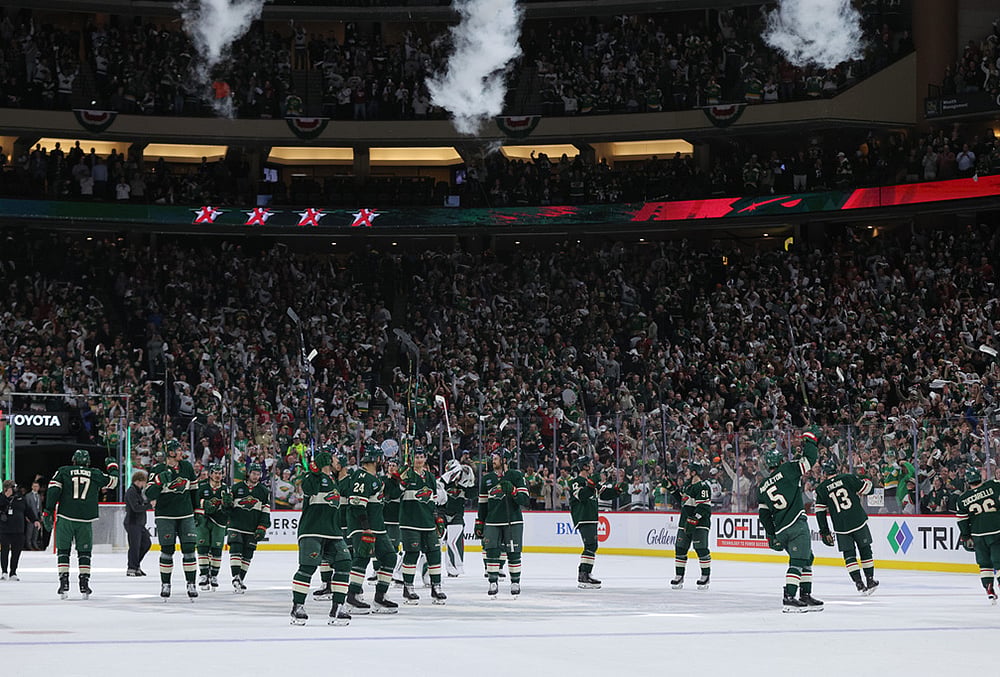 Minnesota Wild Vs Dallas Stars NHL Playoffs-