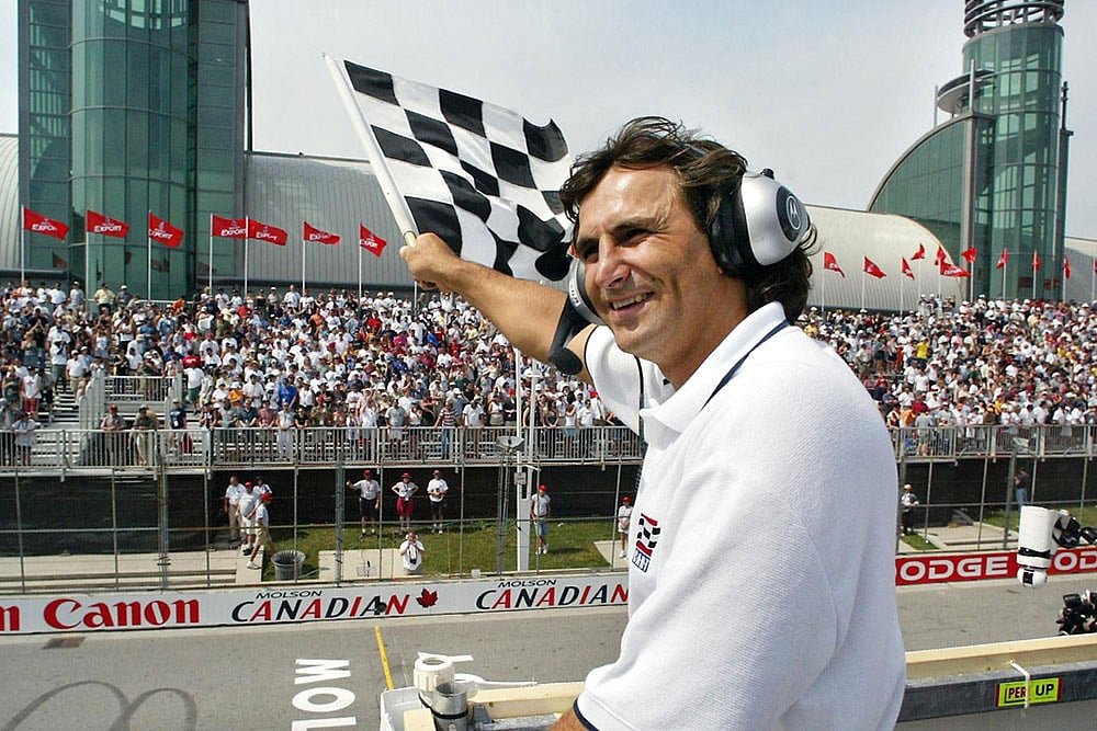 Former CART champion driver Alex Zanardi