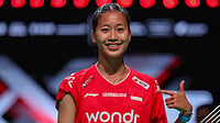 Indonesia Vs South Korea LIVE Score, Uber Cup 2026 Semis: Putri Kusuma Wardani & Co Look For Spot In Final X/bernamadotcom : Indonesia's Putri Kusuma Wardani in action.