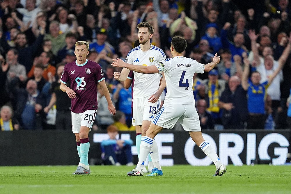 Britain Premier League Soccer: Burnley vs Leeds United