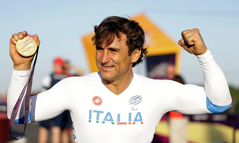 Zanardi won four gold medals and two silvers at the 2012 and 2016 Paralympics. - AP/File