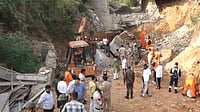 PTI/ Video screengrab  : Jammu Bridge Collapse: 3 Dead, 2 Injured
