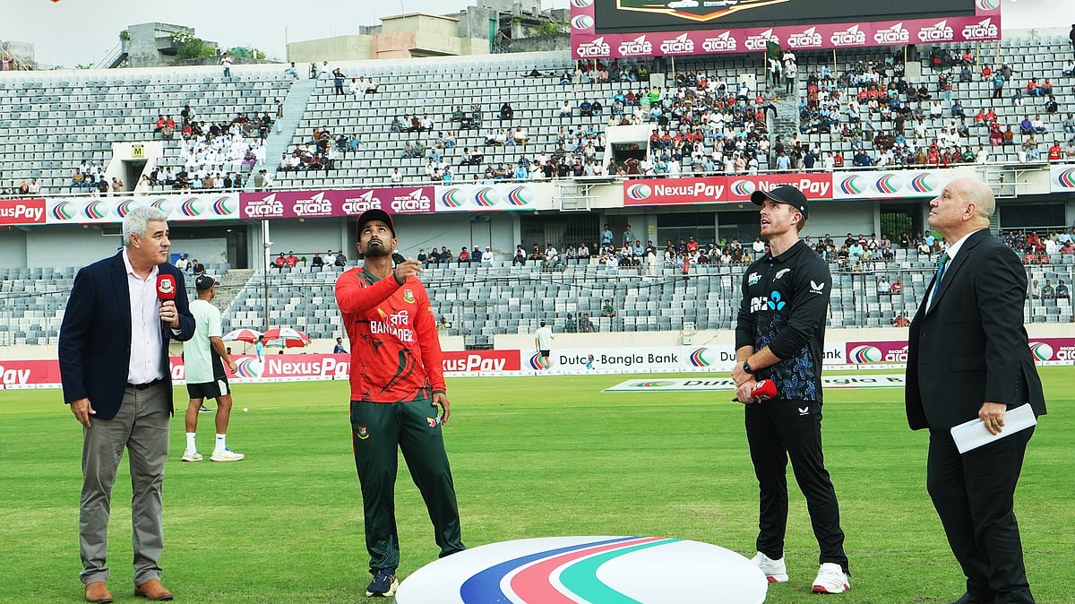 New Zealand have won the toss and elected to bowl first in the 3rd T20I. - X/Bangladesh Cricket