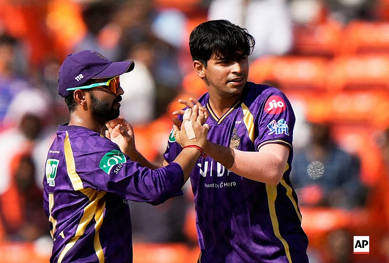 SRH Vs KKR IPL 2026 match 45 t20 cricket-Kartik Tyagi