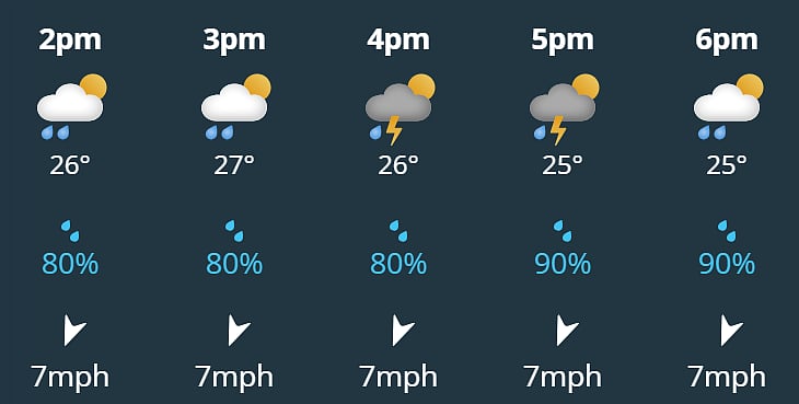 Miami F1 Grand Prix 2026: Hourly Weather Forecast