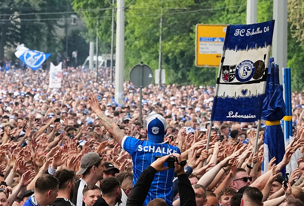 Schalke Vs Fortuna Dusseldorf Bundesliga 2 soccer-