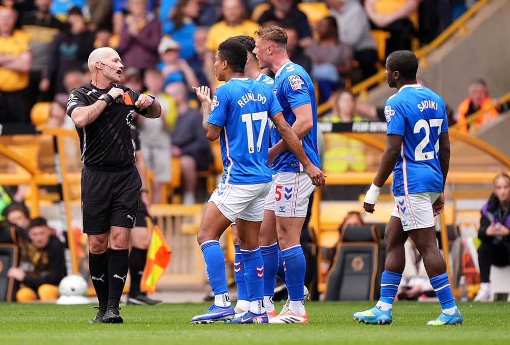 Wolves Vs Sunderland Premier League soccer-Referee Paul Tierney