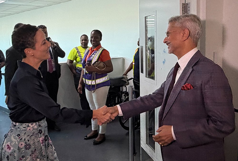 EAM Jaishankar in Jamaica