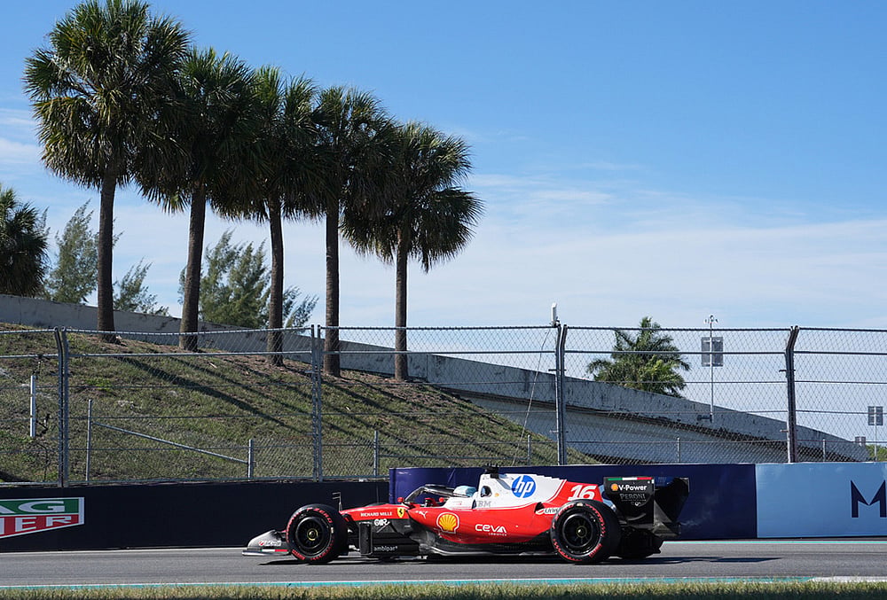 Miami Grand Prix F1 auto racing-Charles Leclerc