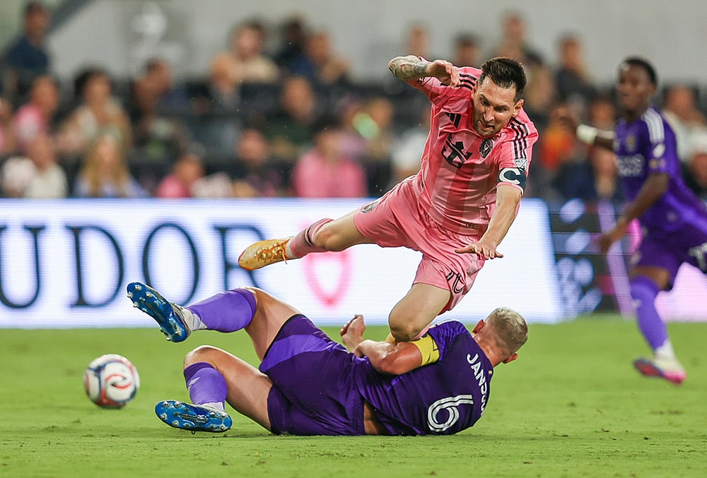 Inter Miami vs Orlando City MLS match-Lionel Messi