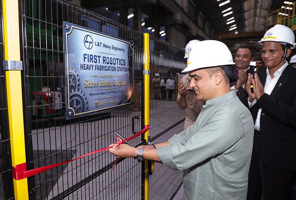 Gujarat Dty CM Sanghavi launches Nuclear Reactor Enshield