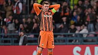 Dynamo Kyiv Vs Shakhtar Donetsk LIVE Streaming, Ukrainian Premier League: Preview, Head-To-Head In Klasychne Derby | Photo: Instagram/fcshakhtar : Shakhtar Donetsk players in action during the UEFA Conference League match against Crystal Palace.