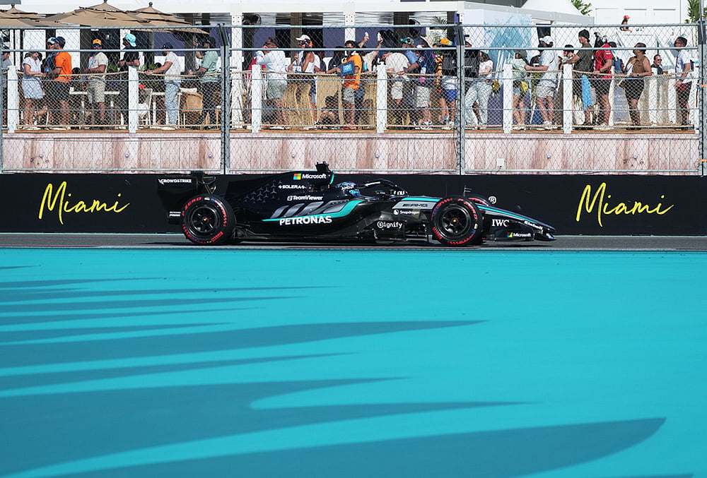Miami Grand Prix F1 auto racing-George Russell