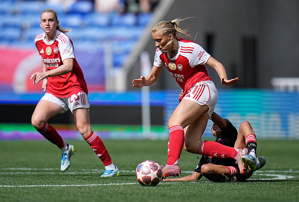 OL Lyonnes vs Arsenal Womens Champions League Soccer-Smilla Holmberg