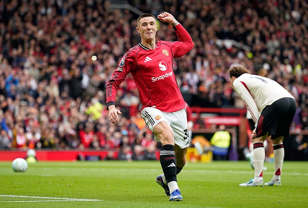 Man United vs Liverpool English Premier League-Benjamin Sesko