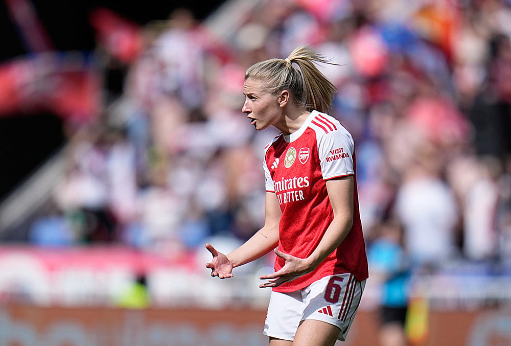 OL Lyonnes vs Arsenal Womens Champions League Soccer-Arsenals Leah Williamson