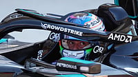 AP Photo : Mercedes driver Kimi Antonelli of Italy in action during qualifying session for the Miami Formula One Grand Prix auto race.