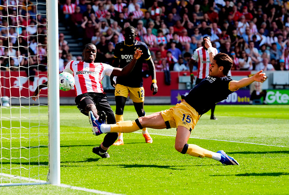 Brentford vs West Ham United Brentford Premier League soccer-Konstantinos Mavropano,