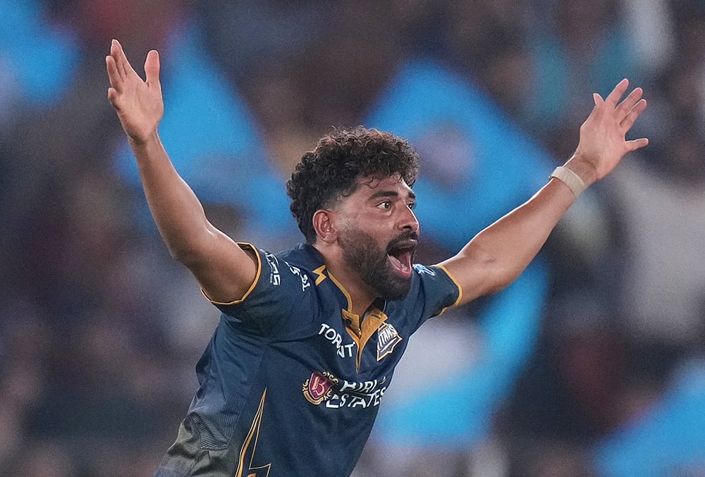 GT Vs PBKS IPL 2026 match 46 t20 cricket-Mohammed Siraj