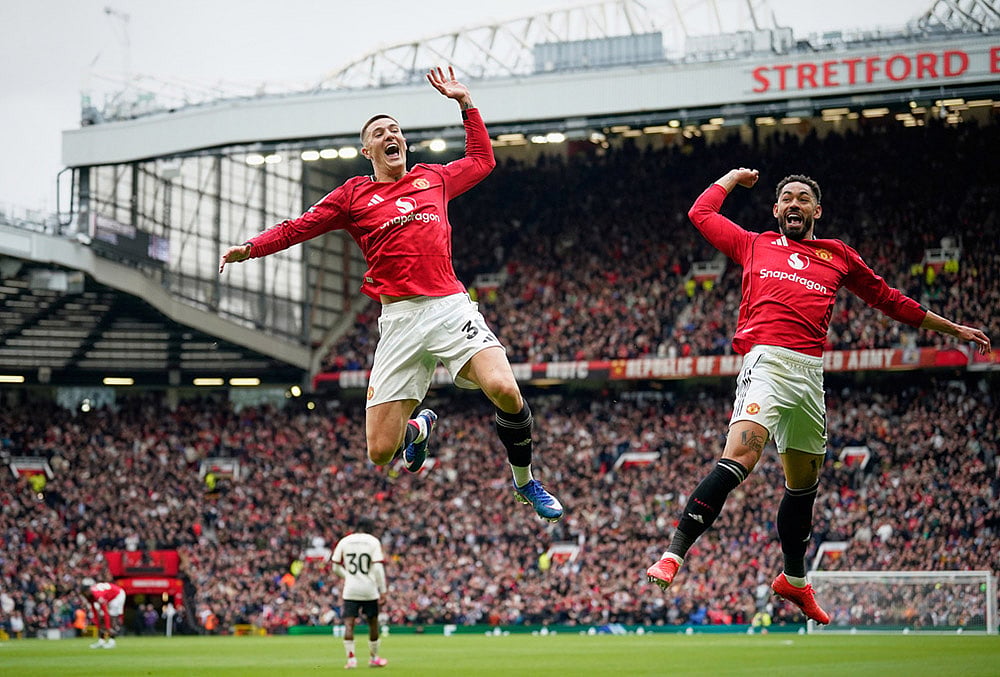 Man United vs Liverpool English Premier League-Matheus Cunha
