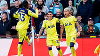 Aston Villa 1-2 Tottenham Hotspur Highlights, Premier League 2025-26: Spurs Stay Alive In Survival Race With Win AP Photo : Tottenham's Richarlison, right, celebrates scoring their side's second goal during the English Premier League soccer match between Aston Villa and Tottenham Hotspur in Birmingham.