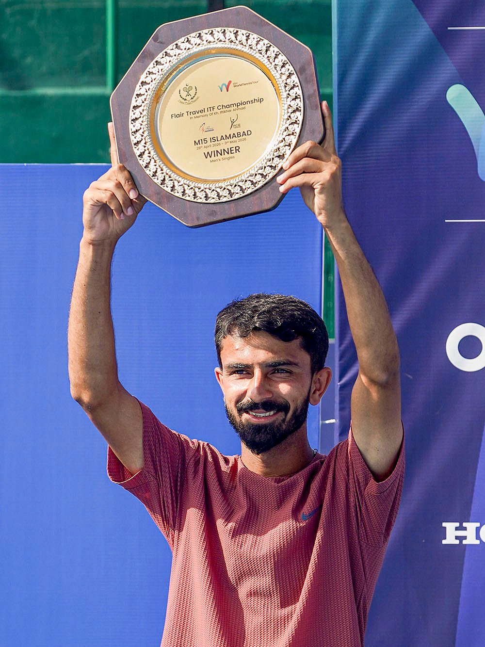 Muhammad Shoaib wins ITF Mens World Tennis Tour