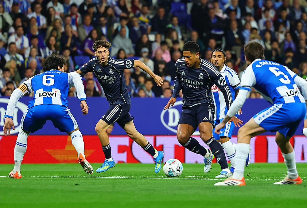 Espanyol vs Real Madrid La Liga soccer-Jude Bellingham