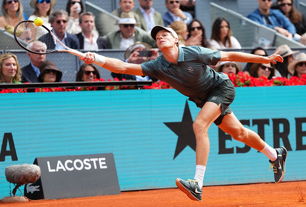Sinner 2026 Clay Court Form