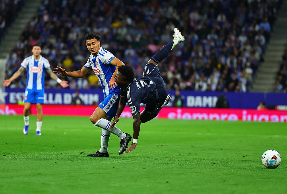 Espanyol vs Real Madrid La Liga soccer-Omar El Hilali