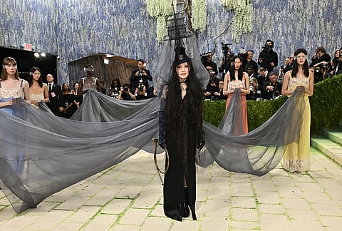 Madonna arrives at The Metropolitan Museum of Art's Costume Institute benefit gala celebrating the opening of the "Costume Art" exhibition in New York. 