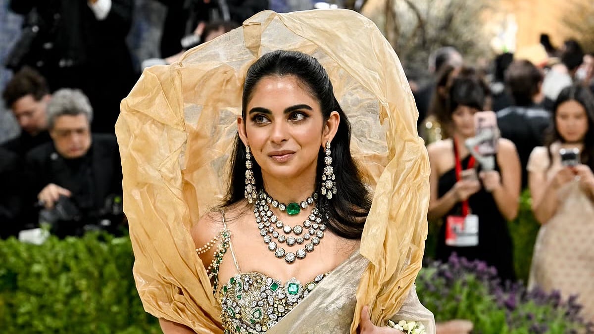 Isha Ambani At Met Gala 2026 - X