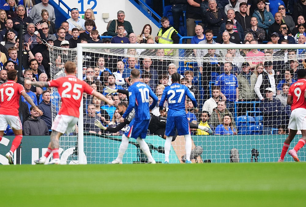 Chelsea vs Nottingham Forest Premier league soccer-Taiwo Awoniyi