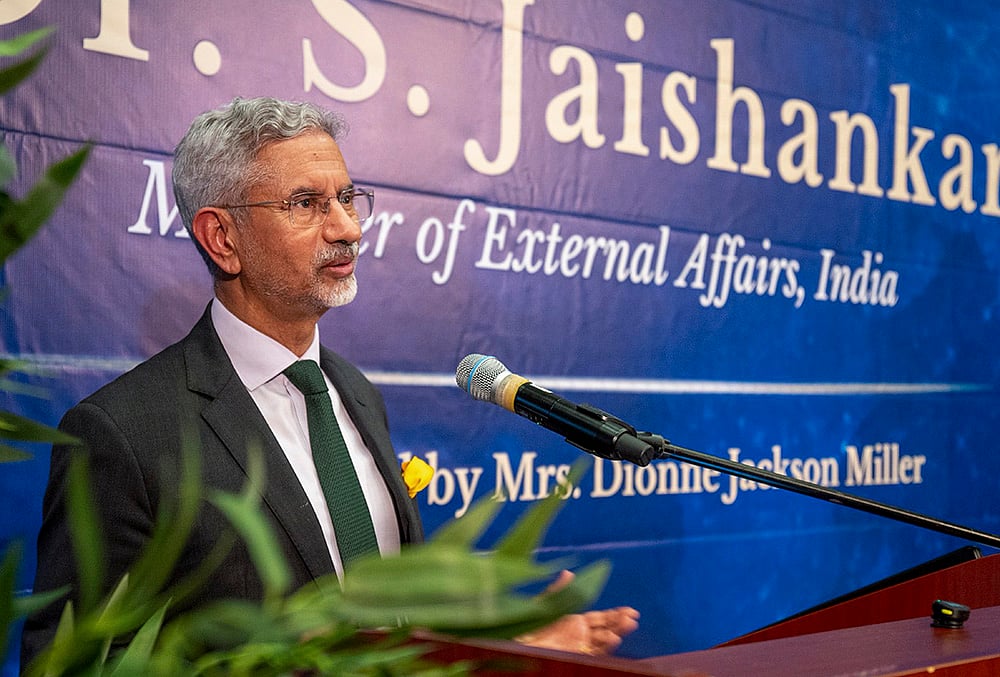 S Jaishankar in Jamaica