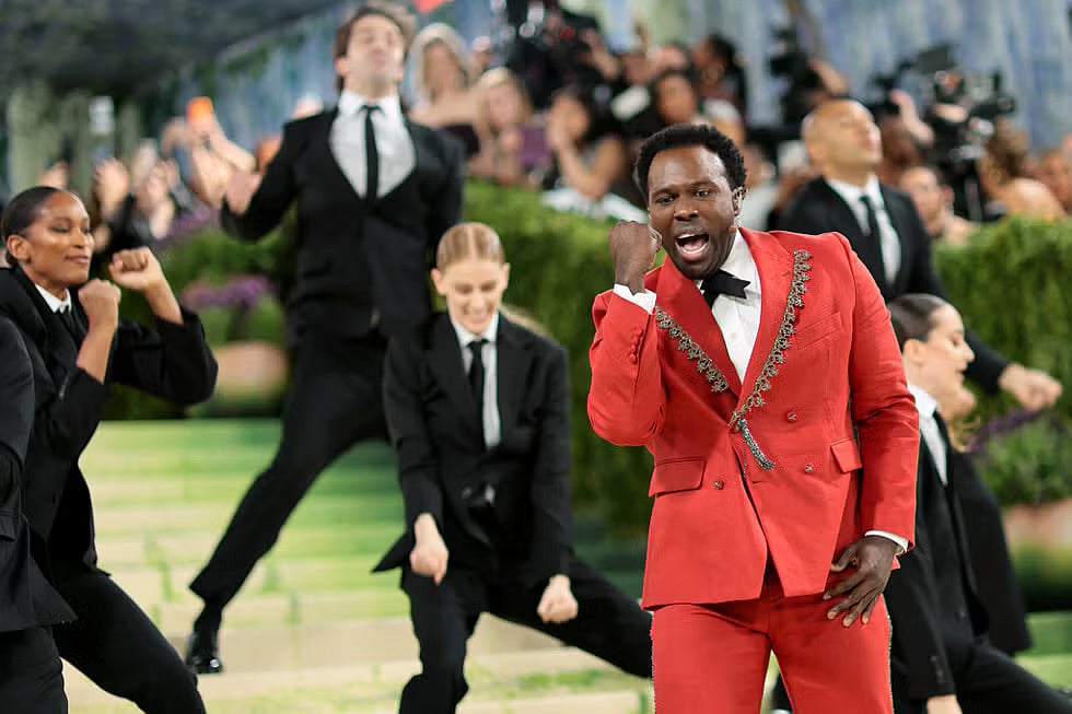 Joshua Henry at Met Gala 2026 - X
