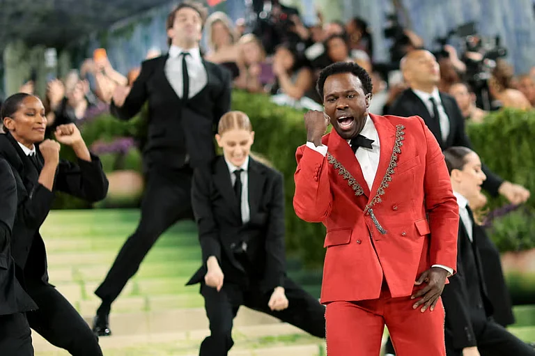 Joshua Henry at Met Gala 2026 - X