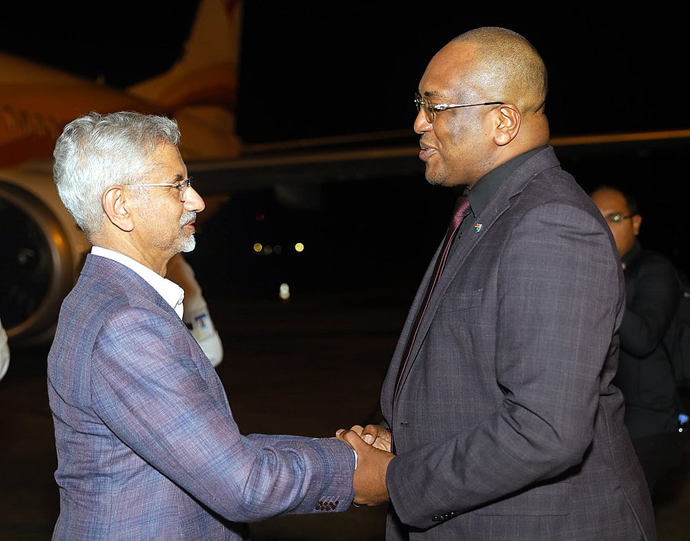 S Jaishankar in Suriname