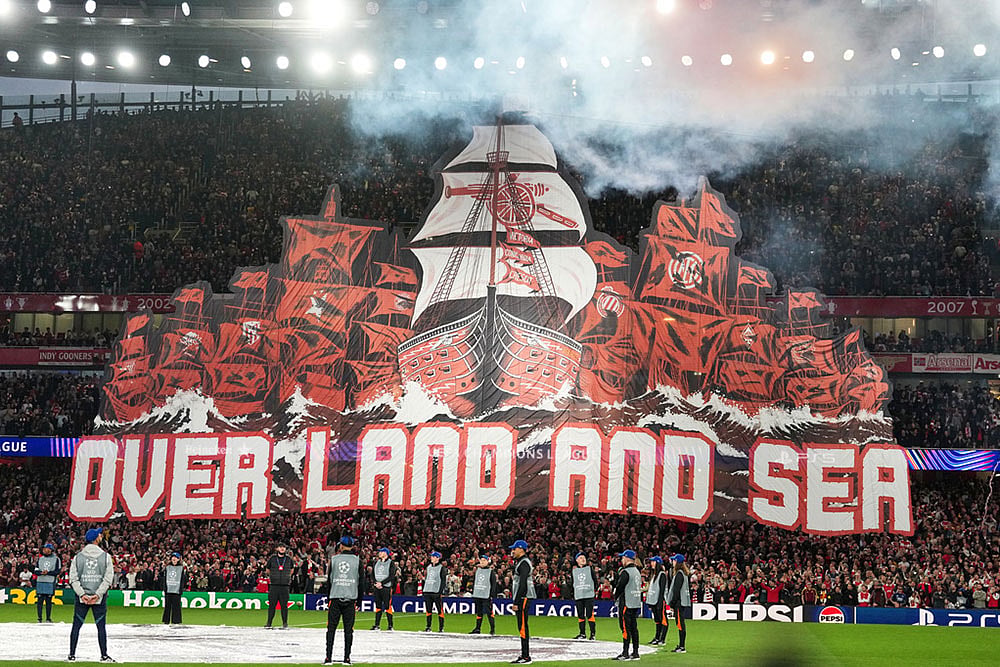 Champions League Semifinal Second Leg Soccer Match