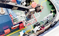 Hantavirus Outbreak On Cruise Ship, 3 Deaths Reported AP : Health workers get off the Dutch-flagged MV Hondius, a cruise ship carrying nearly 150 people, as it remains off Cape Verde on Monday, May 4, 2026, after three passengers died and several others fell seriously ill in a suspected hantavirus outbreak.