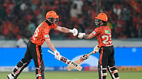 SRH Vs PBKS, IPL Match Report: Who Won Yesterday In Indian Premier League 2026 Match 49 – Check Result (AP Photo/Mahesh Kumar A.) : Sunrisers Hyderabad's Heinrich Klaasen and Ishan Kishan after scoring runs during the Indian Premier League cricket match between Sunrisers Hyderabad and Punjab Kings in Hyderabad, India, Wednesday, May 6, 2026.