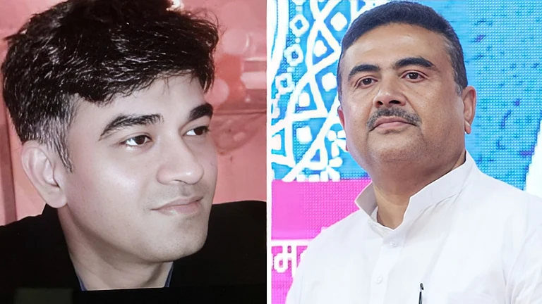Chandranath Rath (on left) - X