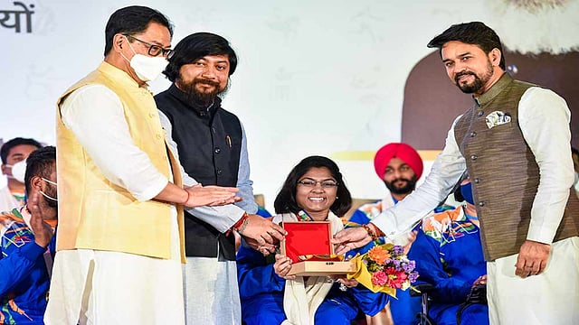 India's Tokyo Paralympics Medallists Feted By PM Narendra Modi, Sports Minister