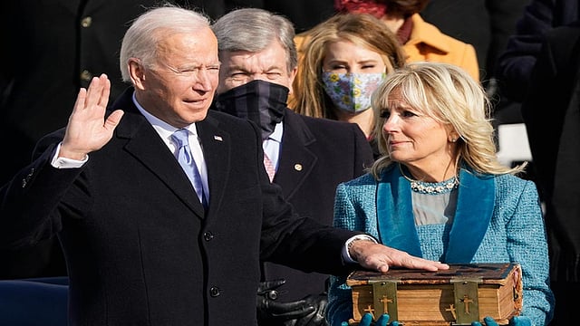 Biden Takes Oath As 46th US President, Moments Seized In Pictures