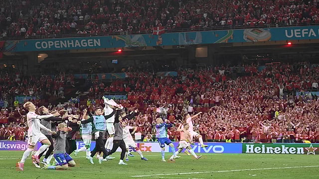 Euro 2020: Denmark Beat Russia 4-1