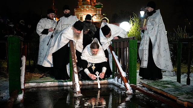 Epiphany: Christians Celebrate Baptism Of Jesus Christ In River Jordan