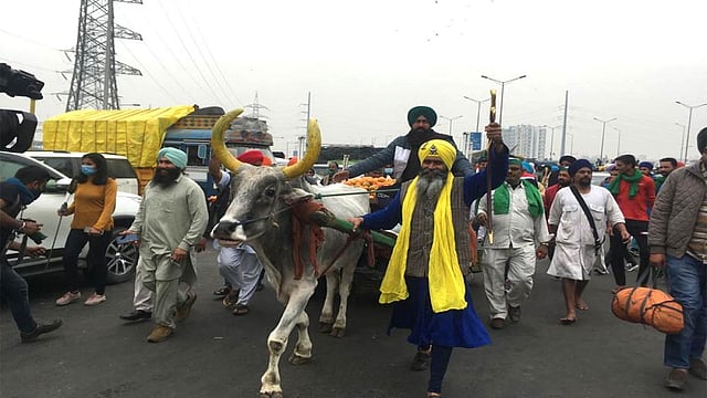 Farmers' Protest Continues For 16th Day