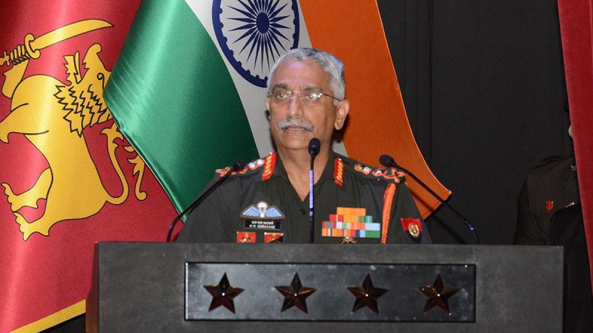 Army Chief General MM Naravane delivered a speech on the eve of Army Day.