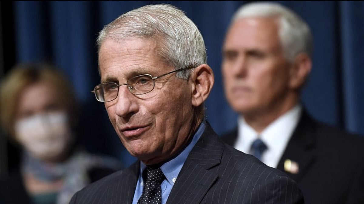 US immunologist Dr Anthony Fauci. 