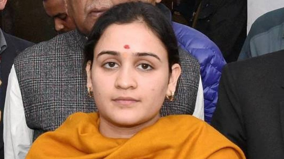 Mulayam Singh's daughter-in-law Aparna Yadav.